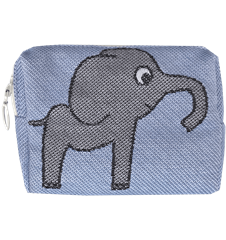 Toilet bag 12cm Elephant Blue