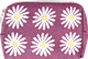 Toilet bag 12cm Daisy Purple