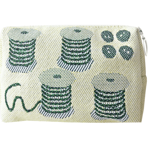 Toilet bag 12cm Sewing kit Green