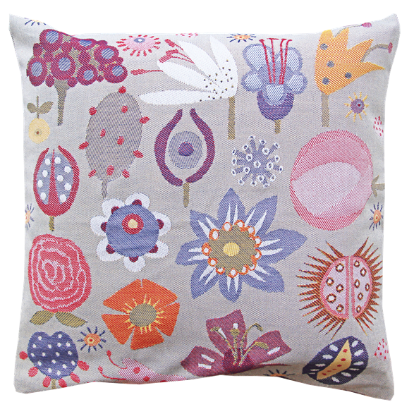 Cushion cover 45x45 Flowers Small