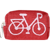 Kulturbeutel 8cm Fahrrad Rot