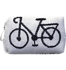 Toilet bag 8cm Bicycle White