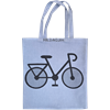 Tote bag Small Bicycle Blue