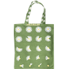 Petit Tote Bag Marguerites Vert