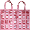Tote bag Small Windows Pink