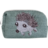 Toilet bag 8cm Hedgehog Green