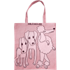 Tote bag Small Dogs Pink