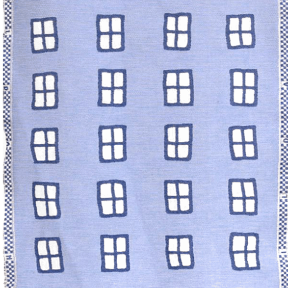 Fabric 45 Windows Blue