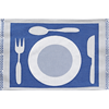 Set de Table Assiette Bleu