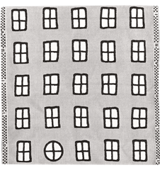 Fabric 45 Windows Grey