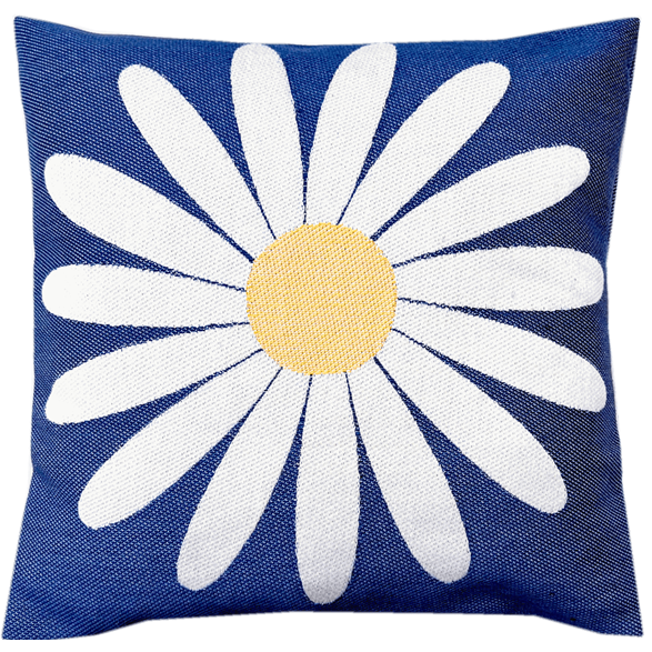 Cushion cover 30x30 Daisy Blue