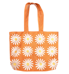 Beach bag Daisy Orange