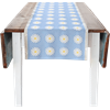 Tischläufer 35x150cm Wiesen-Margerite Hellblau