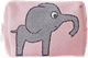 Pochette 12cm Éléphant Rose