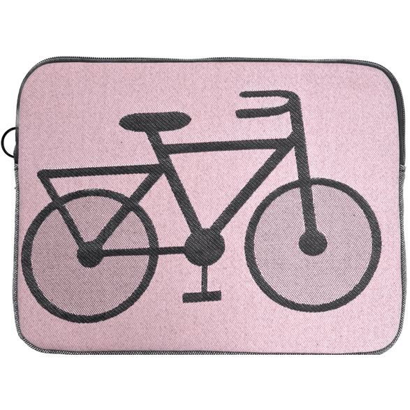 Laptop case Bicycle Pink