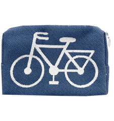 Toilet bag 18cm Bicycle Blue