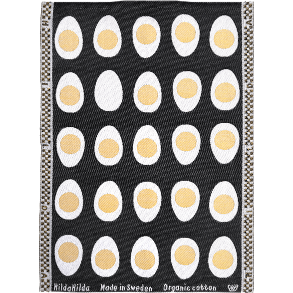 Towel Egg Small Black