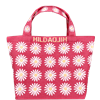 Tote XS  Lunch bag Daisy Dark Pink