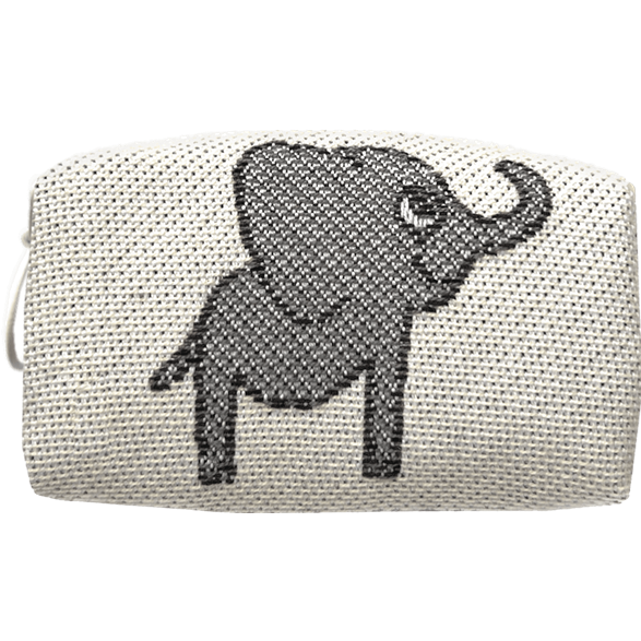 Toilet bag 8cm Elefant White