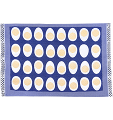 Tischset Ei Blau