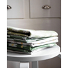 Kitchen towel Daisy Linen Green